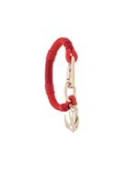 Mcq Alexander Mcqueen Swallow Embroidered Bracelet