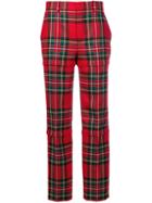 Balenciaga Zipped Trousers - Red