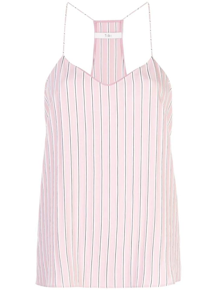 Tibi Striped Cami - Pink