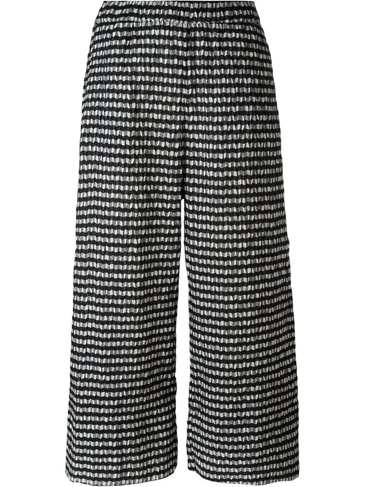 Studio Nicholson 'venetto Check' Straight Trousers