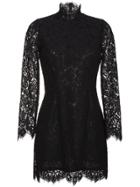 Ganni Jerome Lace Dress - Black