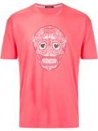Guild Prime Skull Graphic T-shirt - Pink & Purple