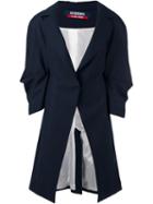 Jacquemus 'le Manteau Ouvert' Oversized Coat, Women's, Size: 36, Blue, Viscose/wool
