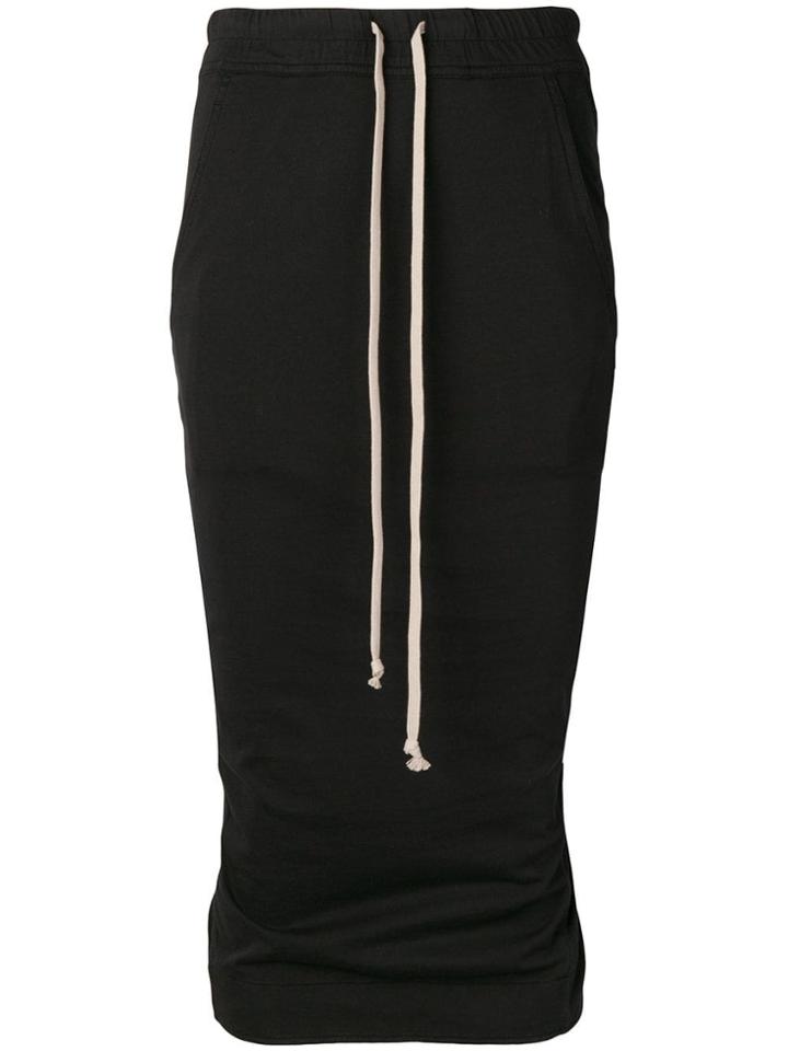 Rick Owens Drkshdw High-waisted Skirt - Black