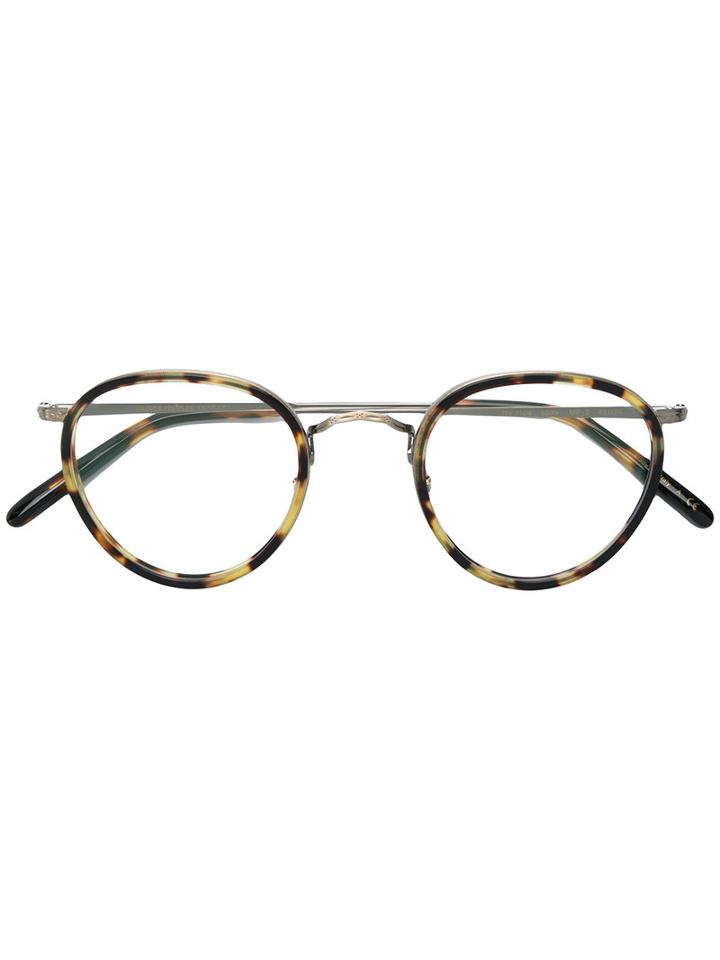 Oliver Peoples - Mp-2 Glasses - Unisex - Acetate/metal - 46, Brown, Acetate/metal
