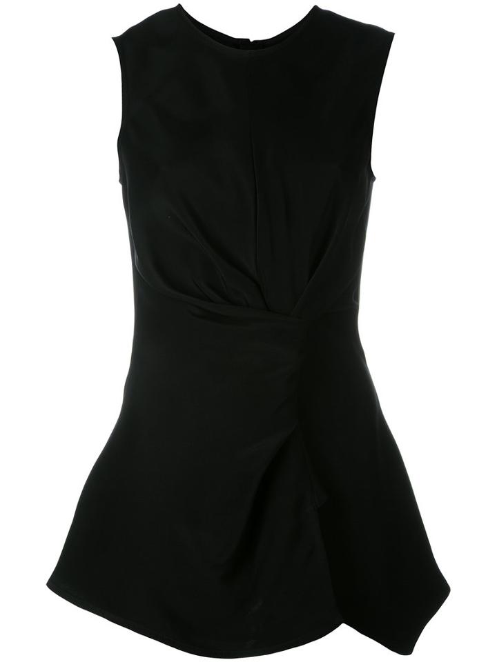 Marni - Sleeveless Knot Detail Top - Women - Viscose - 44, Black, Viscose