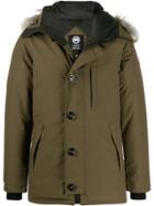 Canada Goose Chateau Trimmed Parka Coat - Green