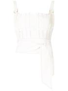 Rachel Gilbert Jorja Crop Top - White