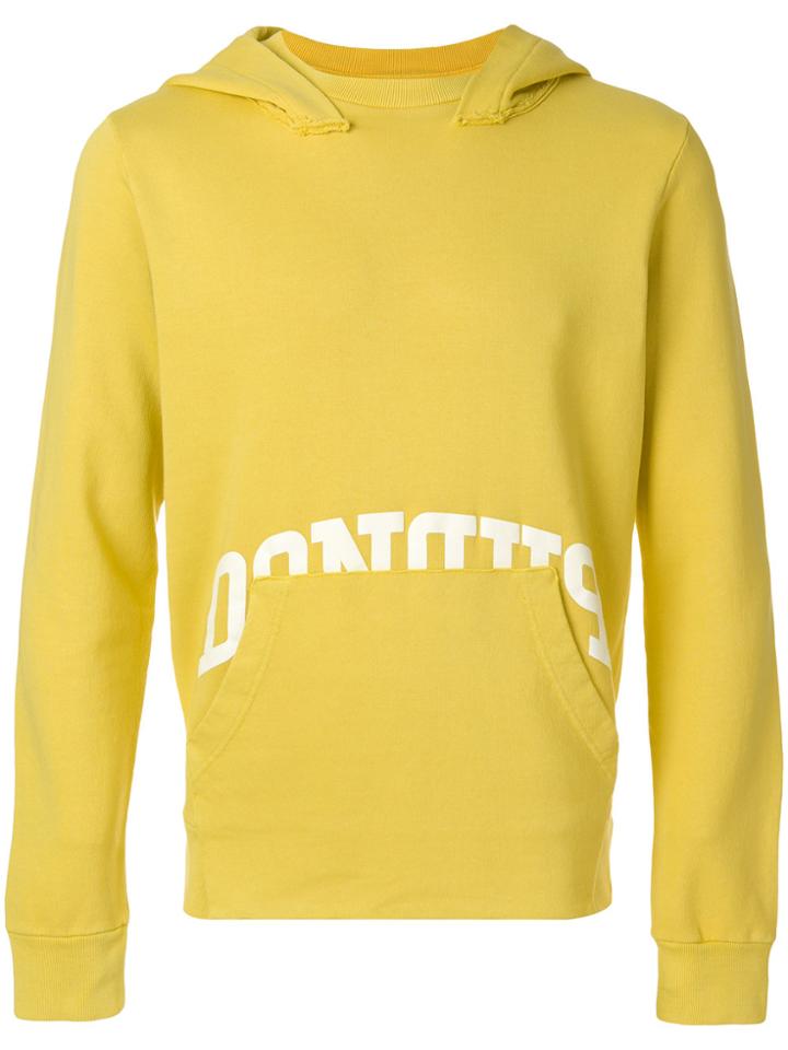Dondup Front Pocket Hoodie - Yellow & Orange