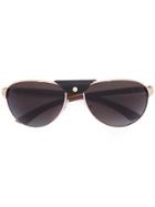 Cartier Accent Bridge Sunglasses - Brown
