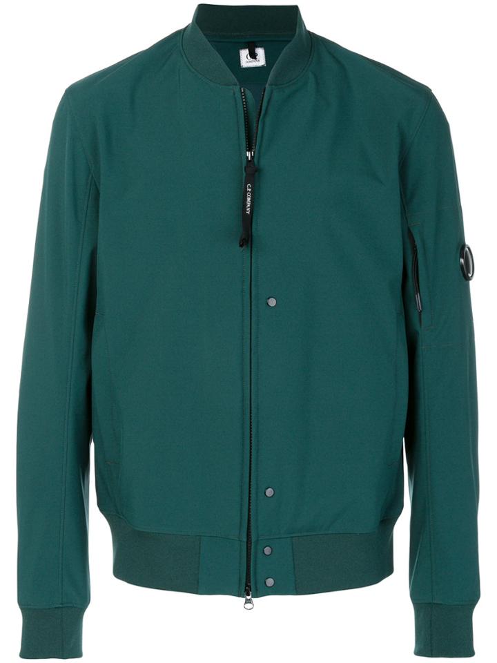 Cp Company Shell Bomber Jacket - Green