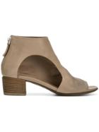 Marsèll Cut-out Side Ankle Boots - Brown