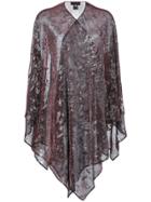 Talbot Runhof Hint5 Poncho - Black