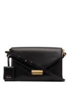 Prada Foldover Shoulder Bag - Black