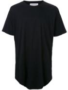 Strateas Carlucci 'raw' Scoop Neck T-shirt, Men's, Size: Large, Black, Cotton