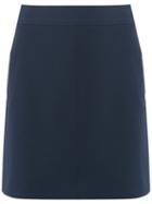 Talie Nk Straight Skirt, Women's, Size: 42, Blue, Polyester/spandex/elastane/viscose