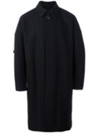 Attachment Concealed Fastening Coat, Men's, Size: 2, Blue, Wool/cashmere/nylon/cupro