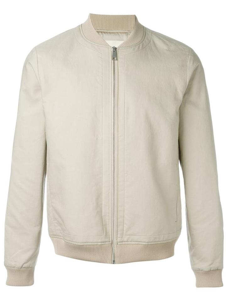 Folk 'panel' Contrast Trim Detail Bomber Jacket