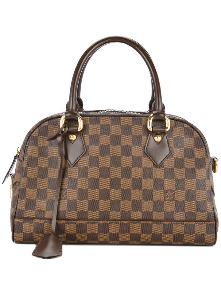 Louis Vuitton Vintage Damier Ebene Duomo Tote Bag - Brown
