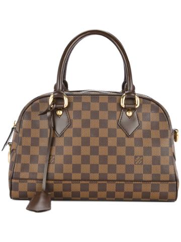 Louis Vuitton Vintage Damier Ebene Duomo Tote Bag - Brown