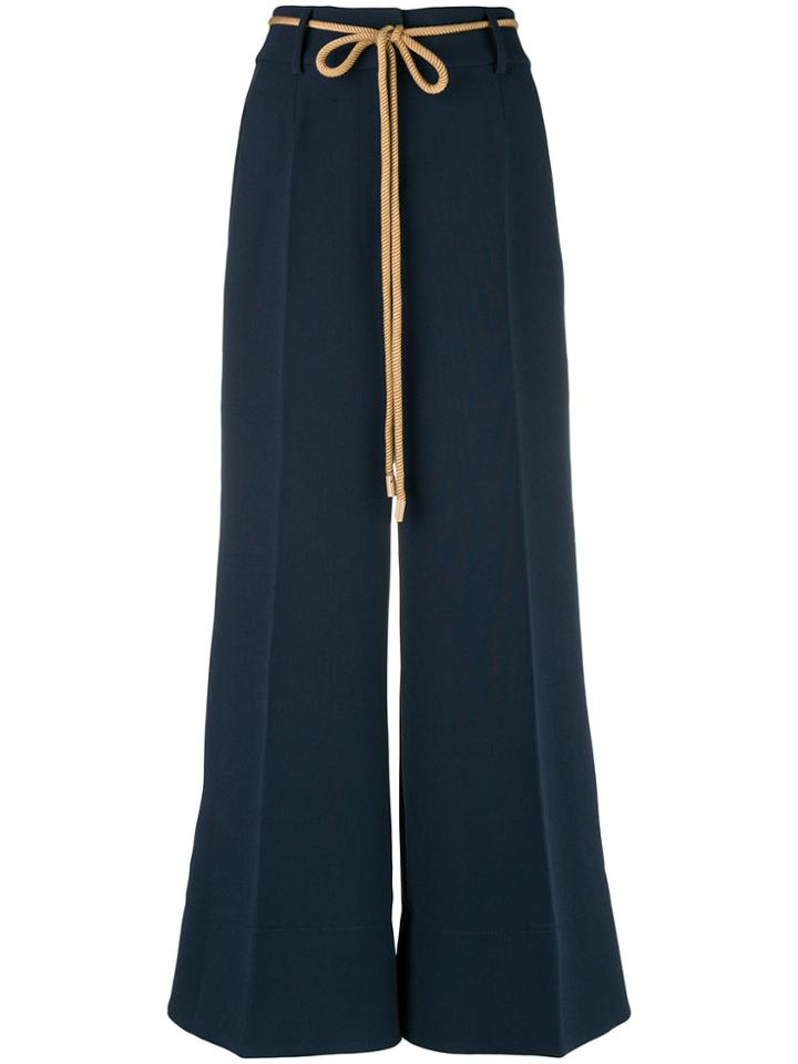 Roksanda Wide Leg Trousers - Blue