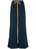 Roksanda Wide Leg Trousers - Blue