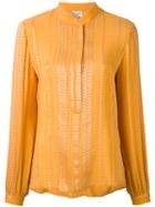 Zeus+dione - Hera Blouse - Women - Silk/rayon - 44, Yellow/orange, Silk/rayon