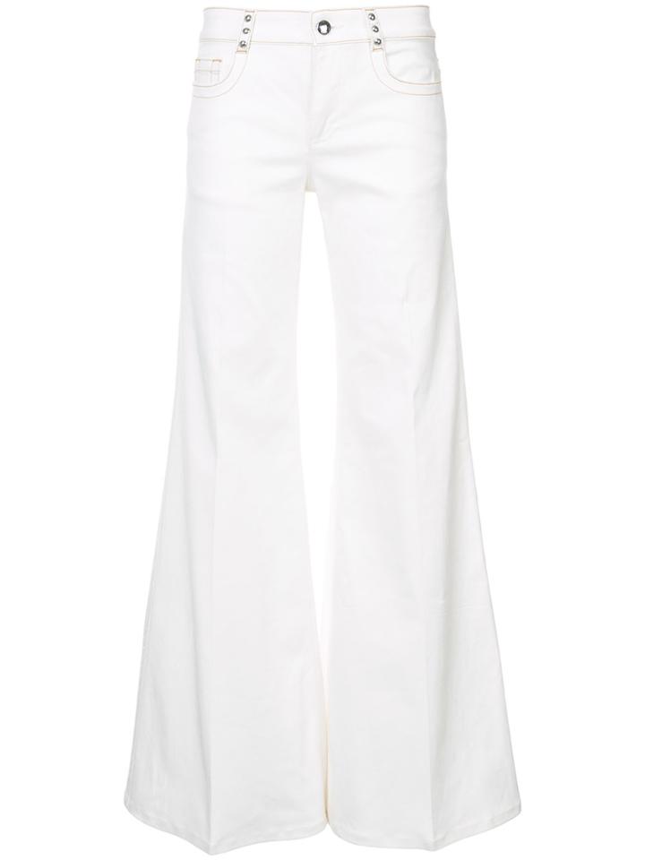 Sonia Rykiel Flared Jeans - White