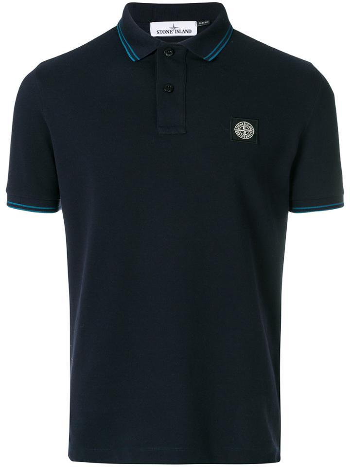 Stone Island Classic Polo Shirt - Blue