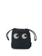 Anya Hindmarch Embellished Eye Bucket Bag - Blue