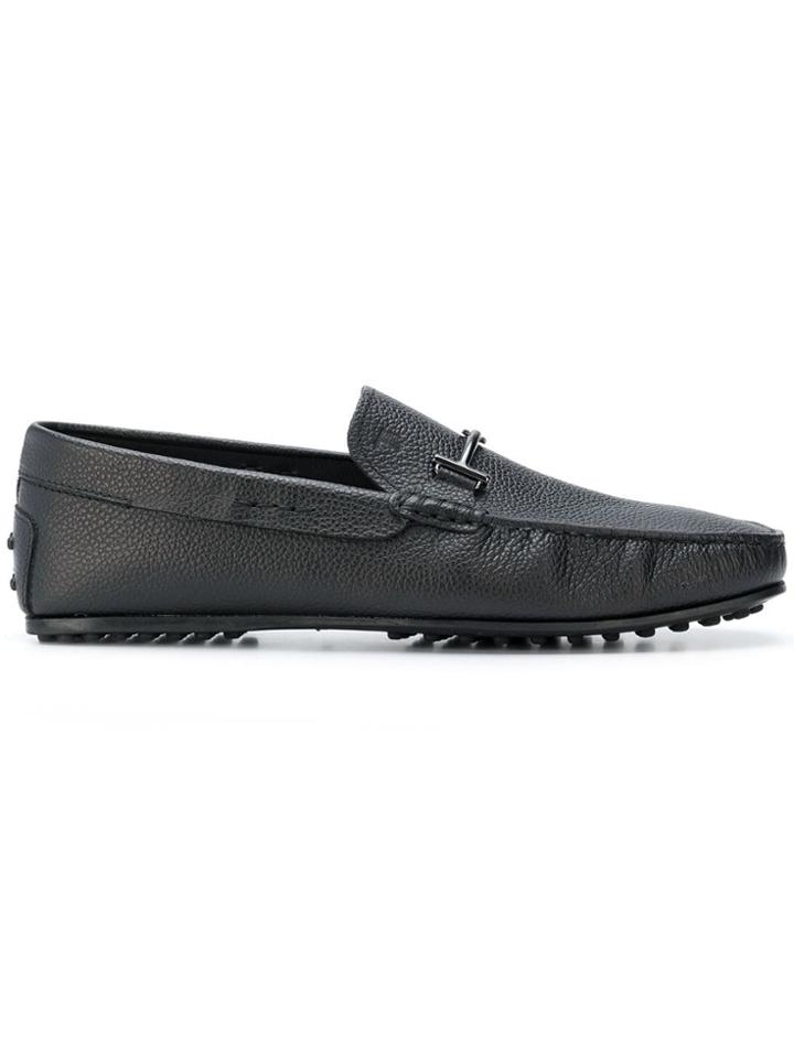 Tod's City Grommino Driving Loafer - Black