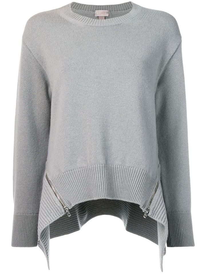 Mrz Zip Detail Jumper - Grey