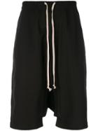 Rick Owens Drkshdw Minimalist Style Shorts - Black