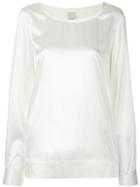 Pinko Long Sleeve Blouse - White
