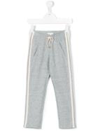 Chloé Kids - Side Stripe Track Pants - Kids - Cotton/spandex/elastane/viscose - 6 Yrs, Grey