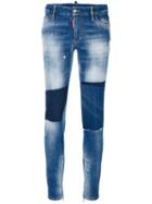 Dsquared2 - Medium-waisted Skinny Jeans - Women - Cotton/spandex/elastane - 40, Blue, Cotton/spandex/elastane