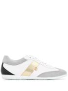 Roberto Cavalli Gold-tone Sneakers - White