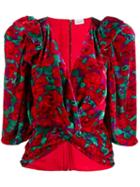 Magda Butrym Toledo Blouse - Red