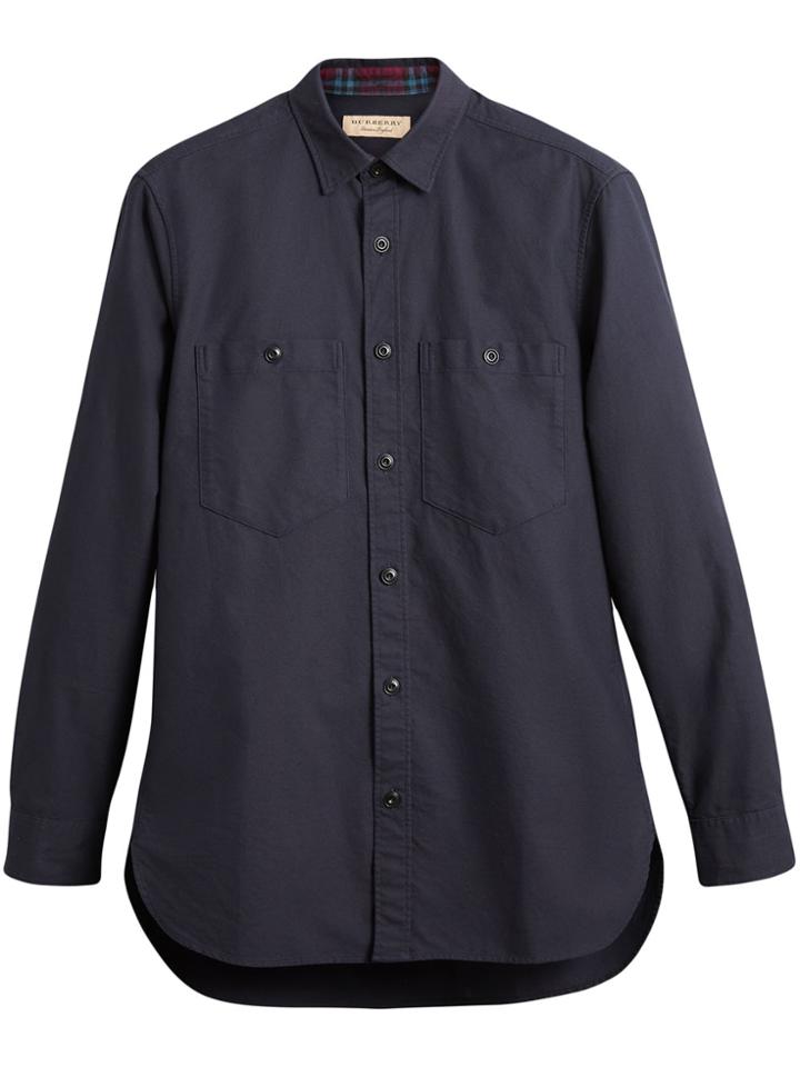 Burberry Oxford Shirt - Blue