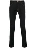 Dolce & Gabbana - Skinny Jeans - Men - Cotton/calf Leather/spandex/elastane - 54, Blue, Cotton/calf Leather/spandex/elastane