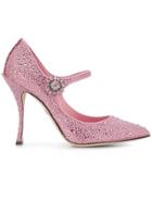 Dolce & Gabbana Lori Mary Jane Pumps - Pink