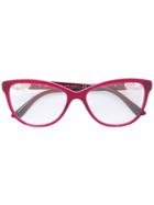 Bulgari Bewelled Glasses - Red