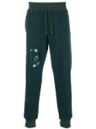 Mr & Mrs Italy Logo Jogging Trousers - Green