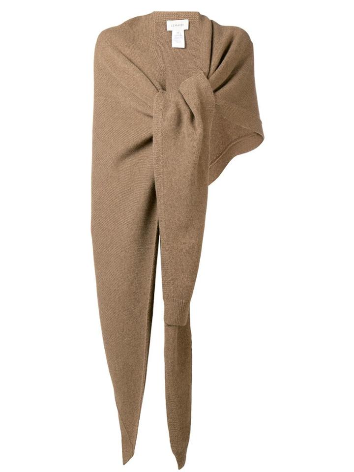 Lemaire Knitted Cover Up - Brown