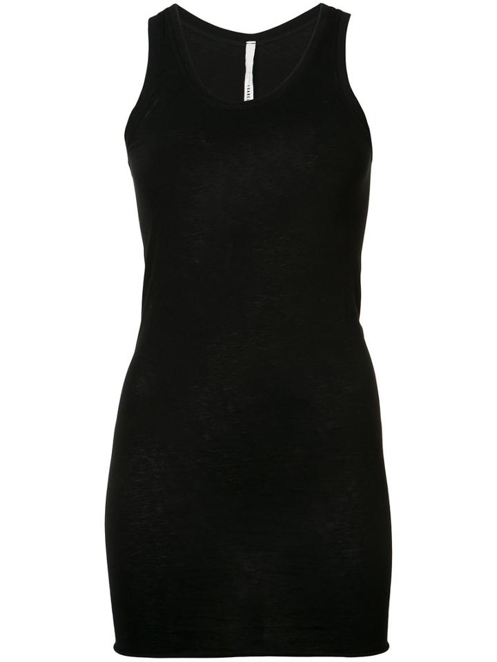 Rear Seam Tank - Women - Cotton - 40, Black, Cotton, Isabel Benenato