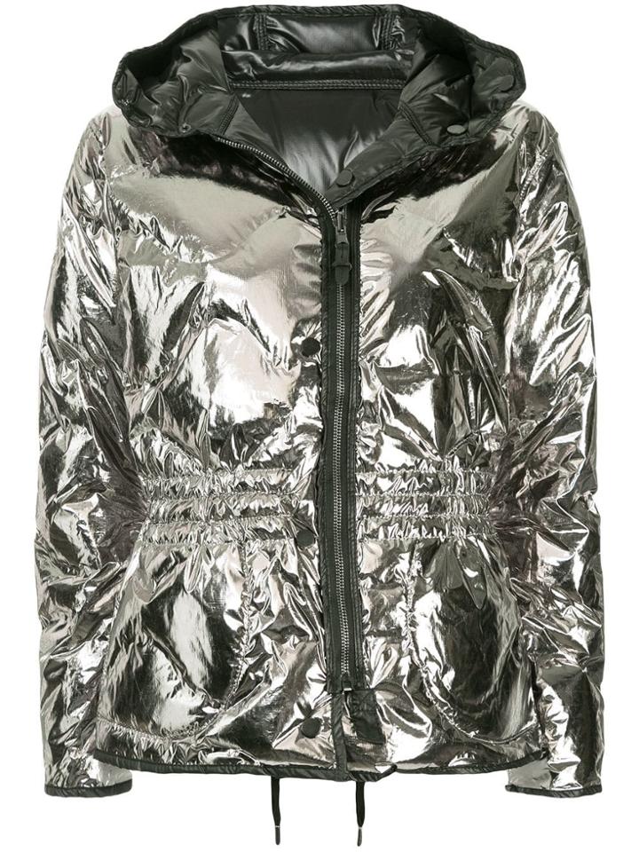 Kru Reversible Zipped Jacket - Silver