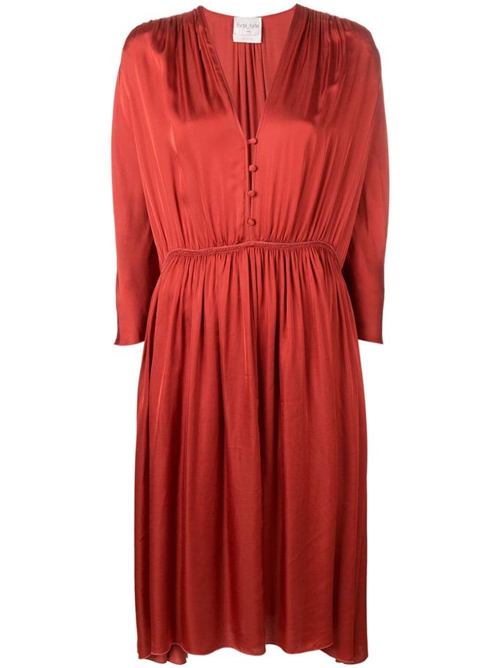 Forte Forte Satin 'my Dress' - Red
