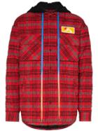 Off-white Padded Flannel Jacket - Red