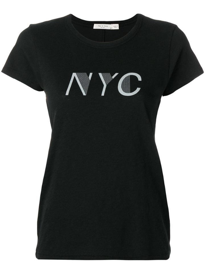 Rag & Bone Printed T-shirt - Black