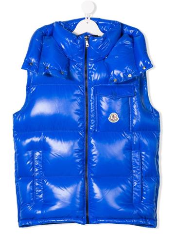Moncler Kids 433590568950709t - Blue